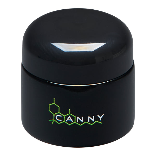CANNY UV Jar With Humidity Pack- Storage Herb Glass Stash Jar and Air-Tight Lid Smell Proof Container Odor Resistant